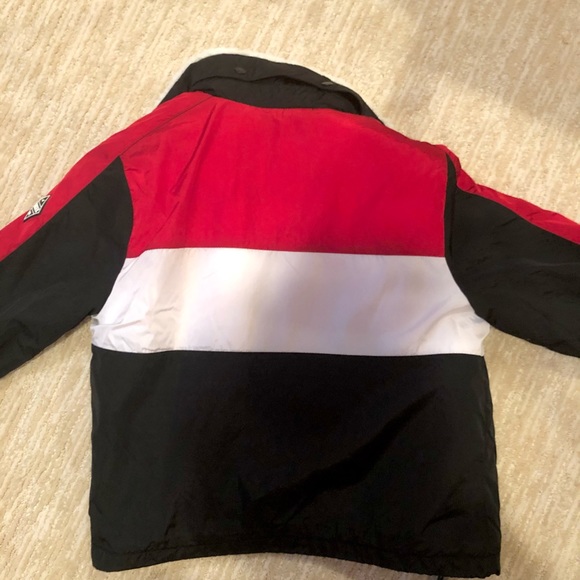 new with tags red navy blue and white jacket - Picture 3 of 5